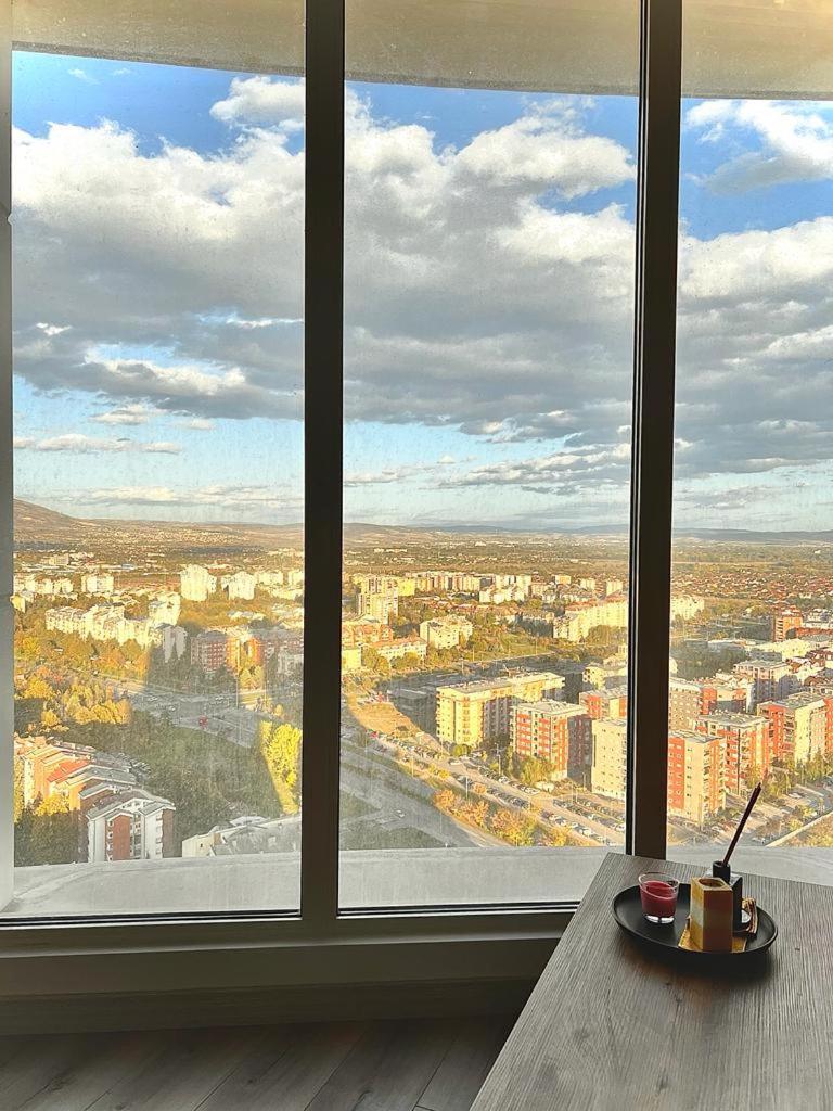 Alfred Sky Smart Apartment 29Th Spa Included スコピエ エクステリア 写真