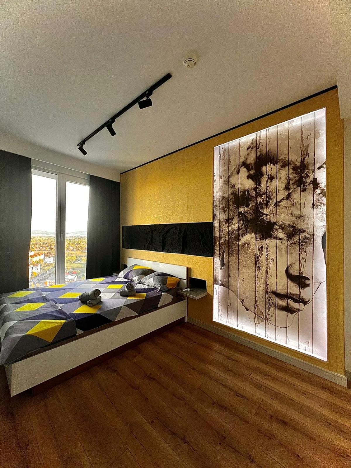 Alfred Sky Smart Apartment 29Th Spa Included スコピエ エクステリア 写真