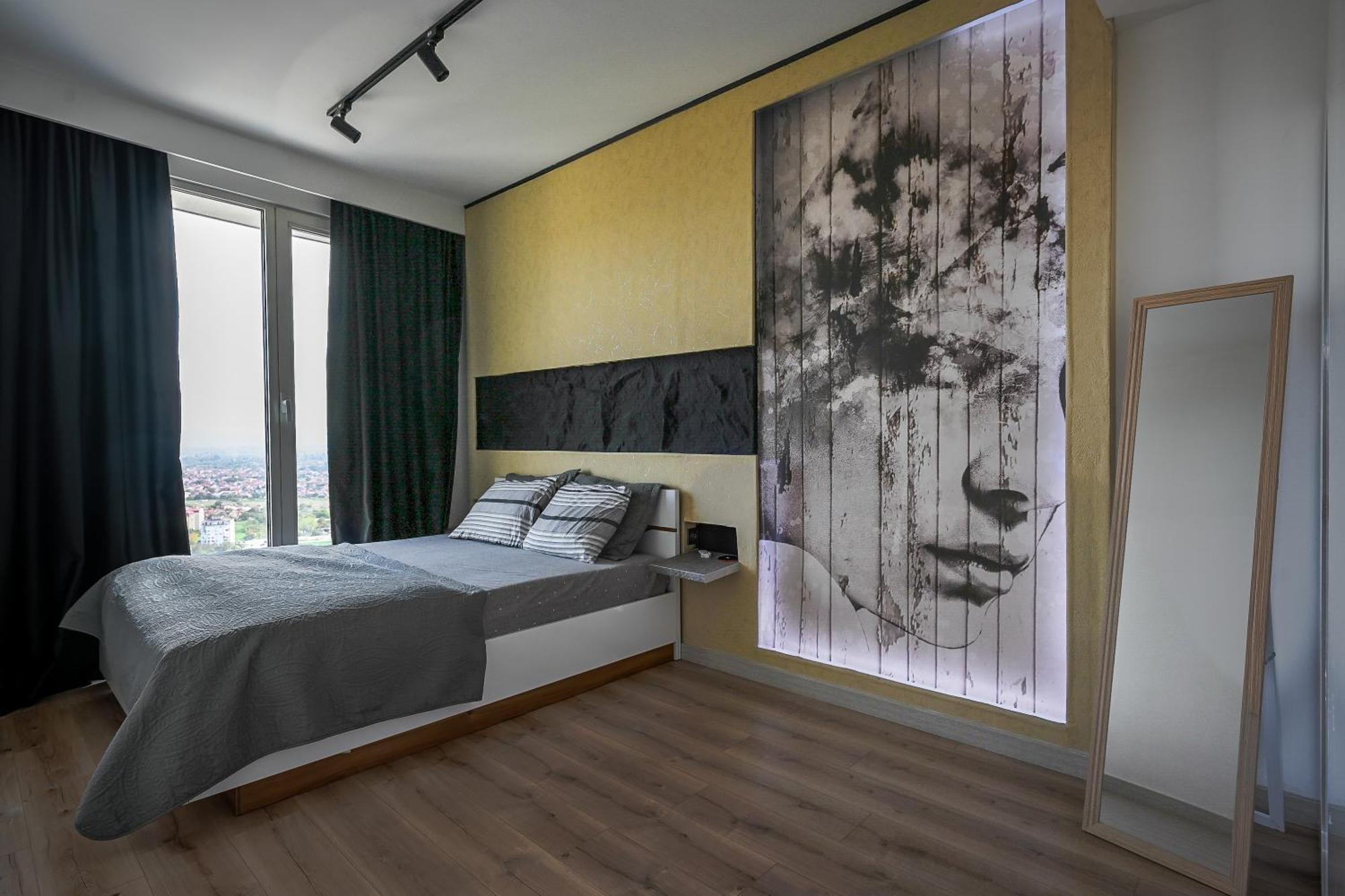 Alfred Sky Smart Apartment 29Th Spa Included スコピエ エクステリア 写真